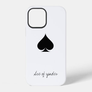 Ace of spades iPhone 12 case Playing card suit
