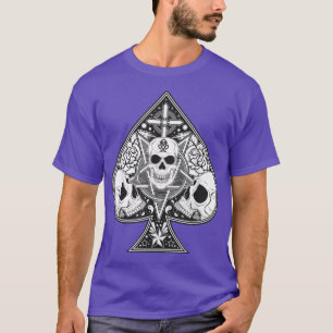 Ace of spades playing cards poker  T-Shirt