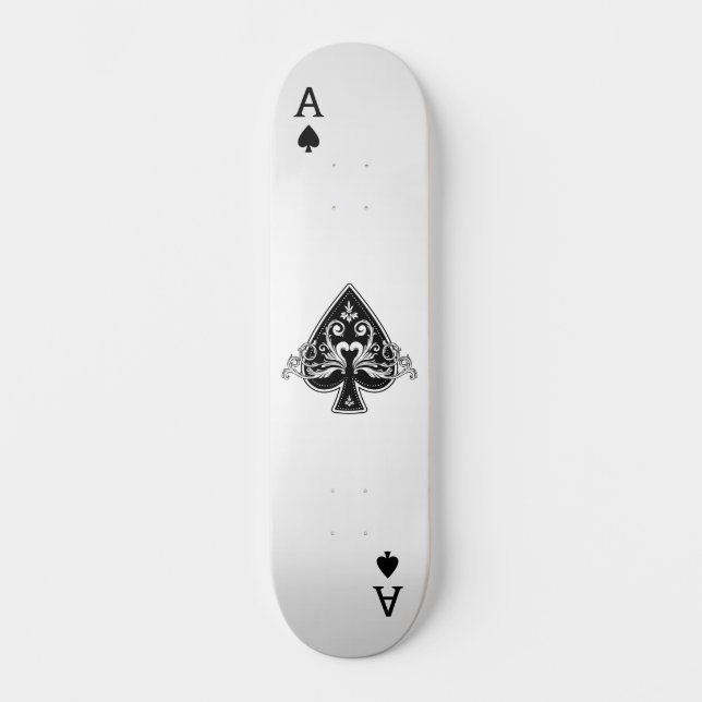 Ace of Spades Skateboard (Front)