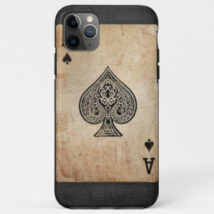 Ace of spades throw pillow Case-Mate iPhone case