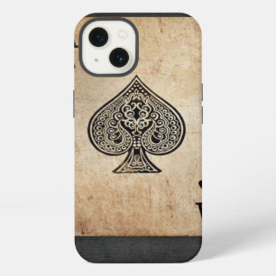 Ace of spades throw pillow iPhone 13 case
