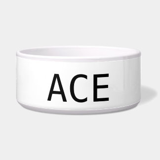 ACE pet dog cat feeding watering bowl