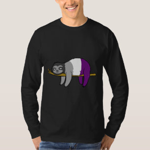 Ace Pride Sloth Asexual T-Shirt