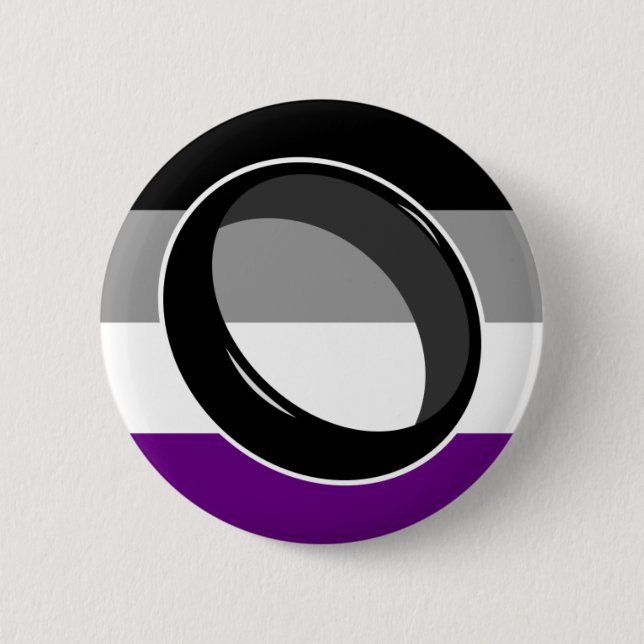 Ace ring flag pin (Front)