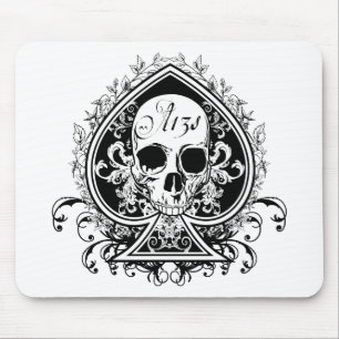 Ace Skull Mouse Pad