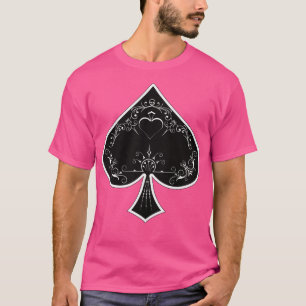 Ace Spade Playing Deck ds Spades Suit T-Shirt