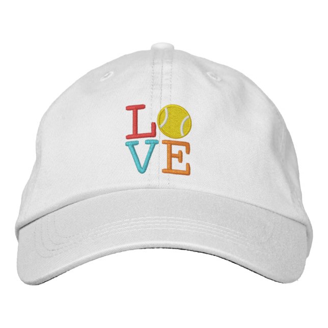 Ace Tennis LOVE Embroidered Hat (Front)