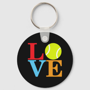 Ace Tennis LOVE Key Ring