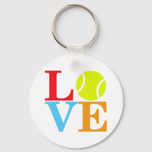 Ace Tennis LOVE Key Ring