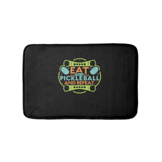 Ace the Court with Pickleball   Bath Mat