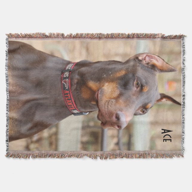 Ace Throw Blanket (Front)