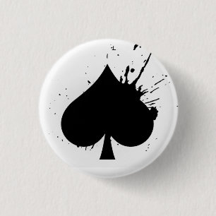 Aced it! golf ball markers 3 cm round badge