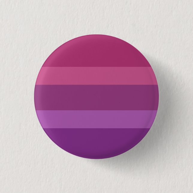 Aceflux Pride Flag 3 Cm Round Badge (Front)