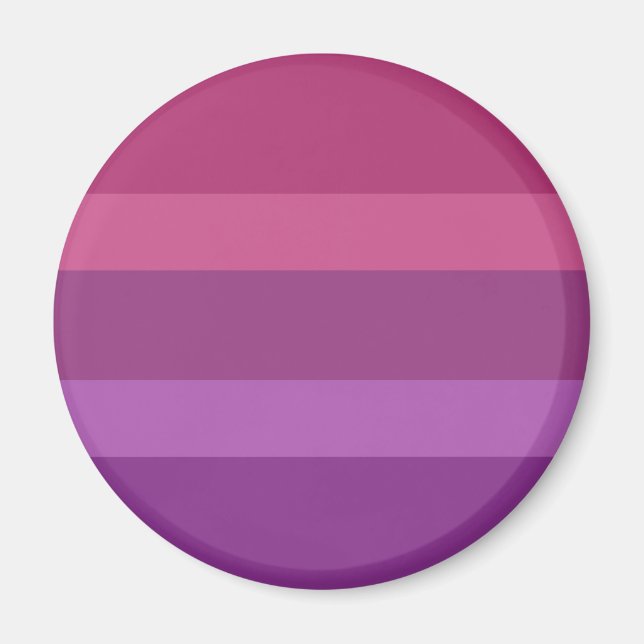 Aceflux Pride Flag Magnet (Front)