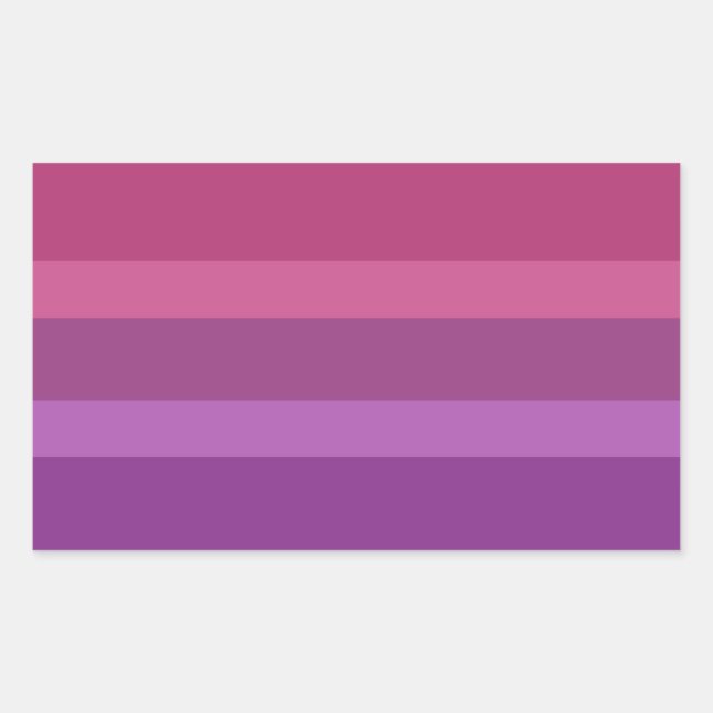 Aceflux Pride Rectangular Sticker (Front)