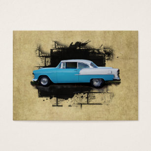 ACEO- 1955 Chevy Bel Air- Classic Car- Mini Print