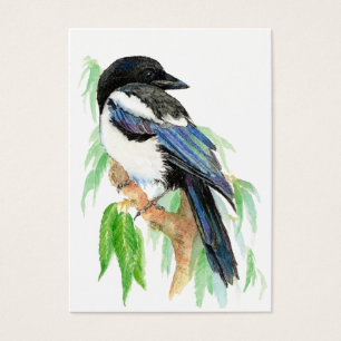 ACEO ATC Magpies