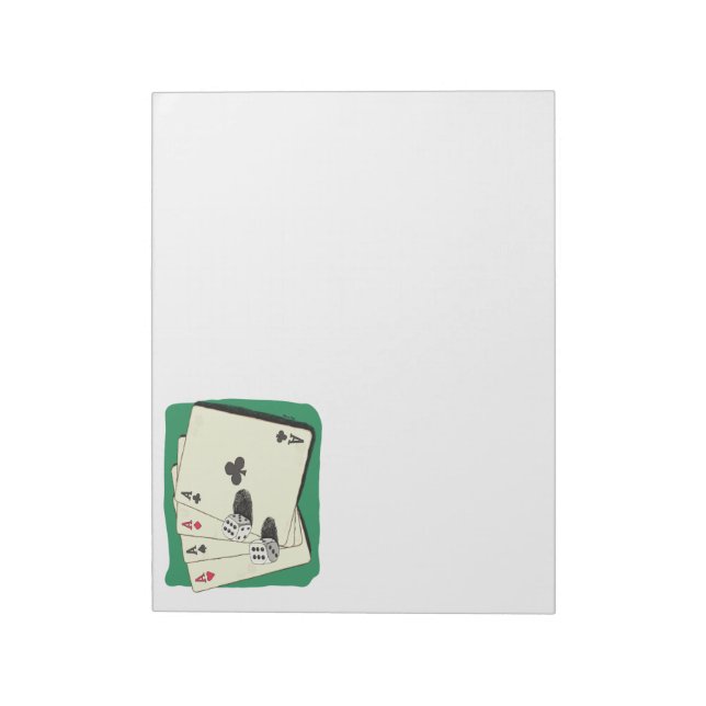 Aces High Notepad (Rotated)