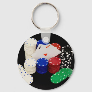 Aces Key Ring