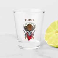 Aces N Eights Dead Man's Cowboy Skull With Name