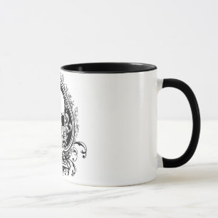 Aces Skull Mug