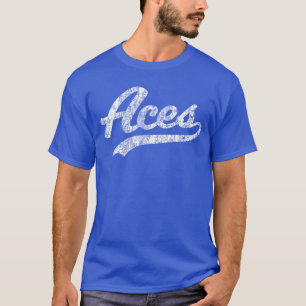 Aces Vintage Sports Nameee Design retro T-Shirt