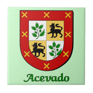 Acevado Family Shield Tile
