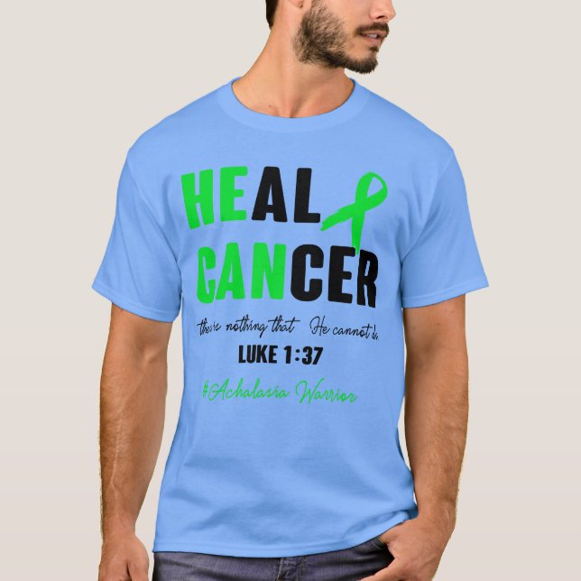 Achalasia Awareness Ribbon Support Gifts T-Shirt (Front)