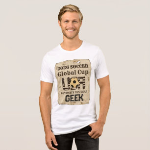 Achempong USA 2026 Global Cup: The Front-Row Geek Tri-Blend Shirt