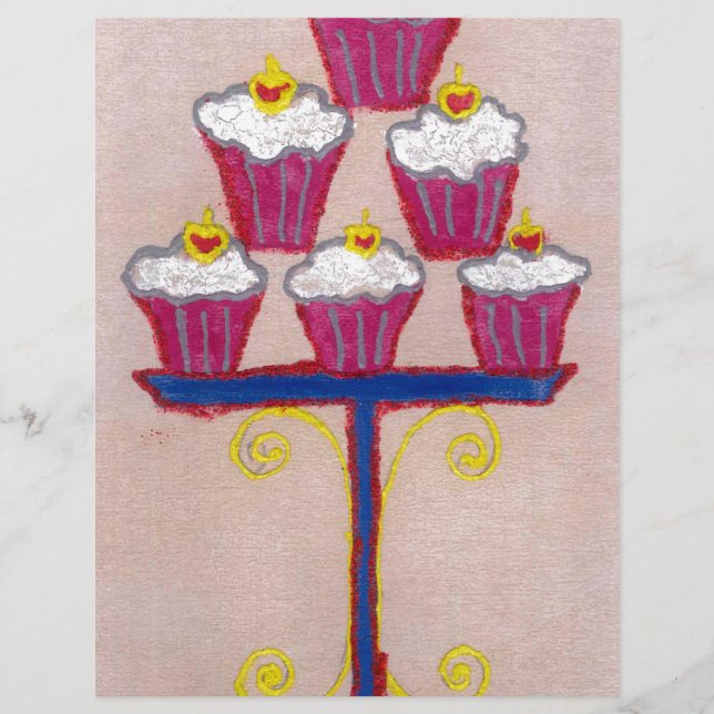 Achempong's Artful Inspirational Cupcake Couture (Front)
