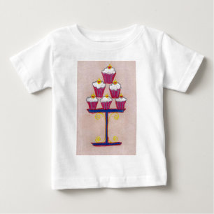 Achempong's Artful Inspirational Cupcake Couture Baby T-Shirt