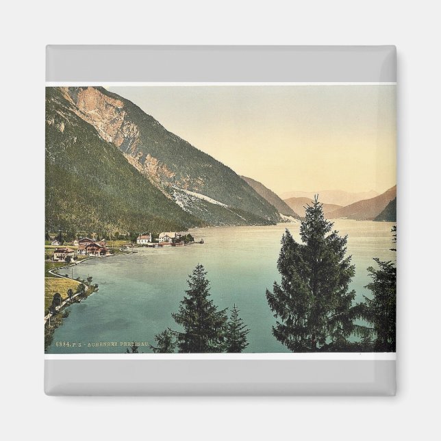Achensee, Pertisau, Tyrol, Austro-Hungary rare Pho Magnet (Front)