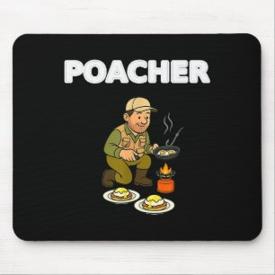 Acher Fishing Tee Fishing Gift Hunting Gift Funny Mouse Pad