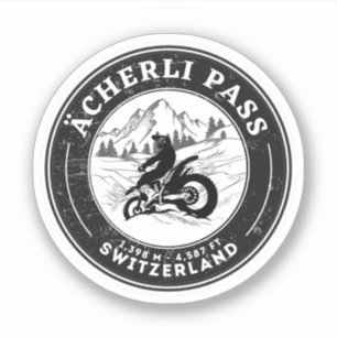 Ächerli Pass swiss–alps motorcycle tour