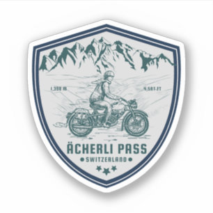 Ächerli Pass swiss–alps motorcycle tour