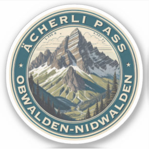 Acherli Pass: swiss mountain pass hiking trail