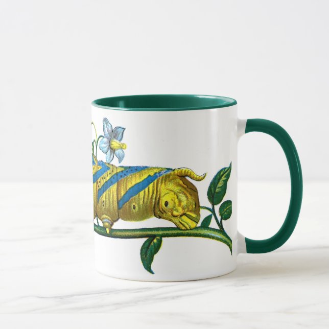 Acherontia atropos caterpillar mug (Right)