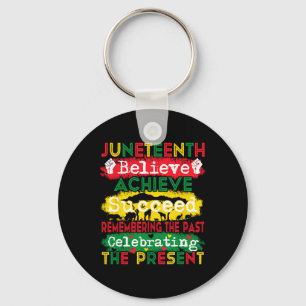 Achieve Believe Succeed Remembering Celebrating Ju Key Ring