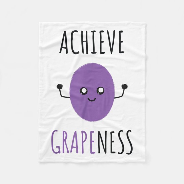 Achieve Gness - Kawaii Style G  Fleece Blanket (Front)