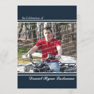 Achievement Honour with Photo Invitation