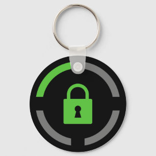 Achievement Locked Key Ring
