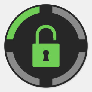 Achievement Unlocked Classic Round Sticker