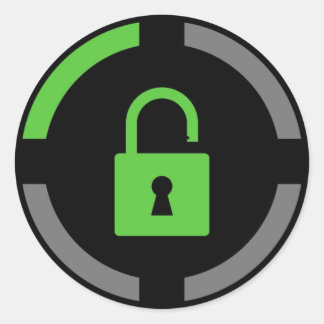 Achievement Unlocked Classic Round Sticker