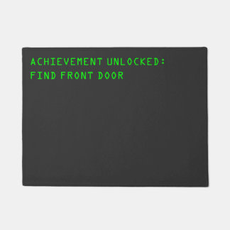 Achievement Unlocked Doormat