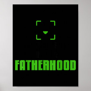 Achievement Unlocked Fatherhood Gamer Video Games  Poster