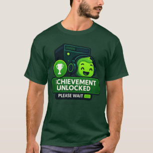 “Achievement Unlocked – Gamer Trophy T-Shirt” T-Shirt