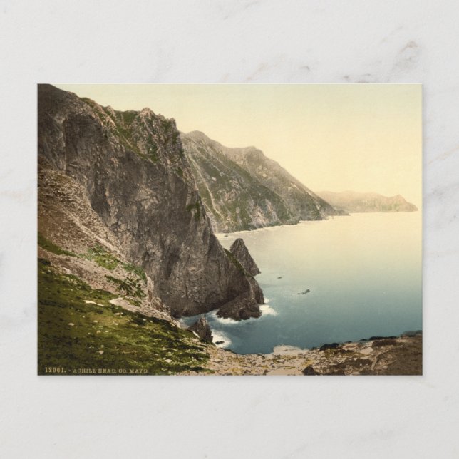 Achill Head, County Mayo Postcard (Front)