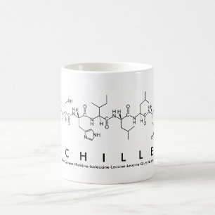 Achille peptide name mug