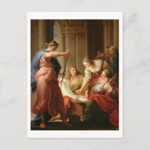 Achilles at the Court of King Lycomedes with his D Postcard