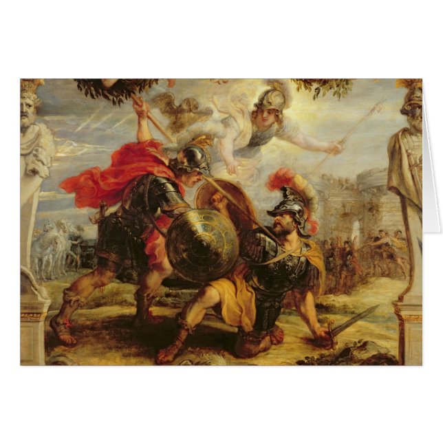 Achilles Defeating Hector, 1630-32 (Front Horizontal)